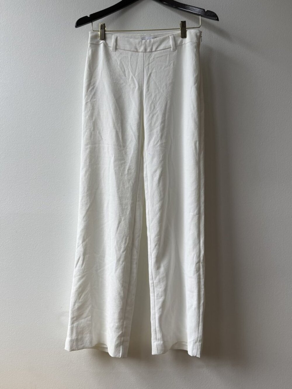 KOOKAÏ Oyster Core Low Rise Wide Leg Pant Natural White AU 6 US 2